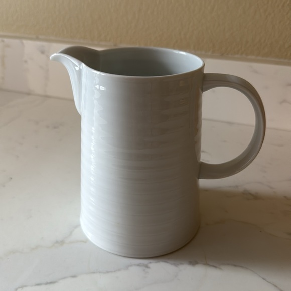 Crate&Barrel Porcelain Pitcher - Picture 3 of 6